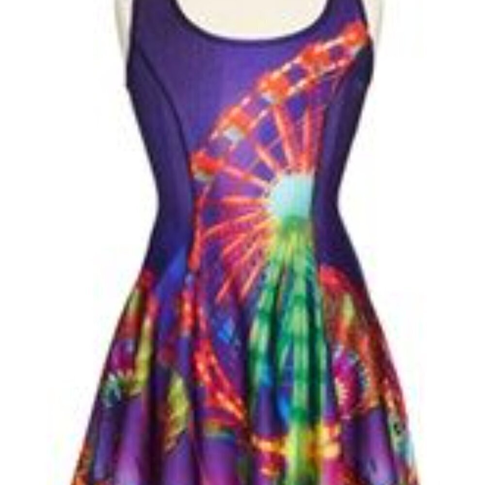 Zara Terez colorful carnival dress size 7/8 🎡